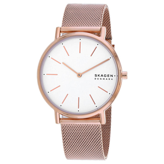 Skagen Signatur Rose Gold Stainless Steel Watch