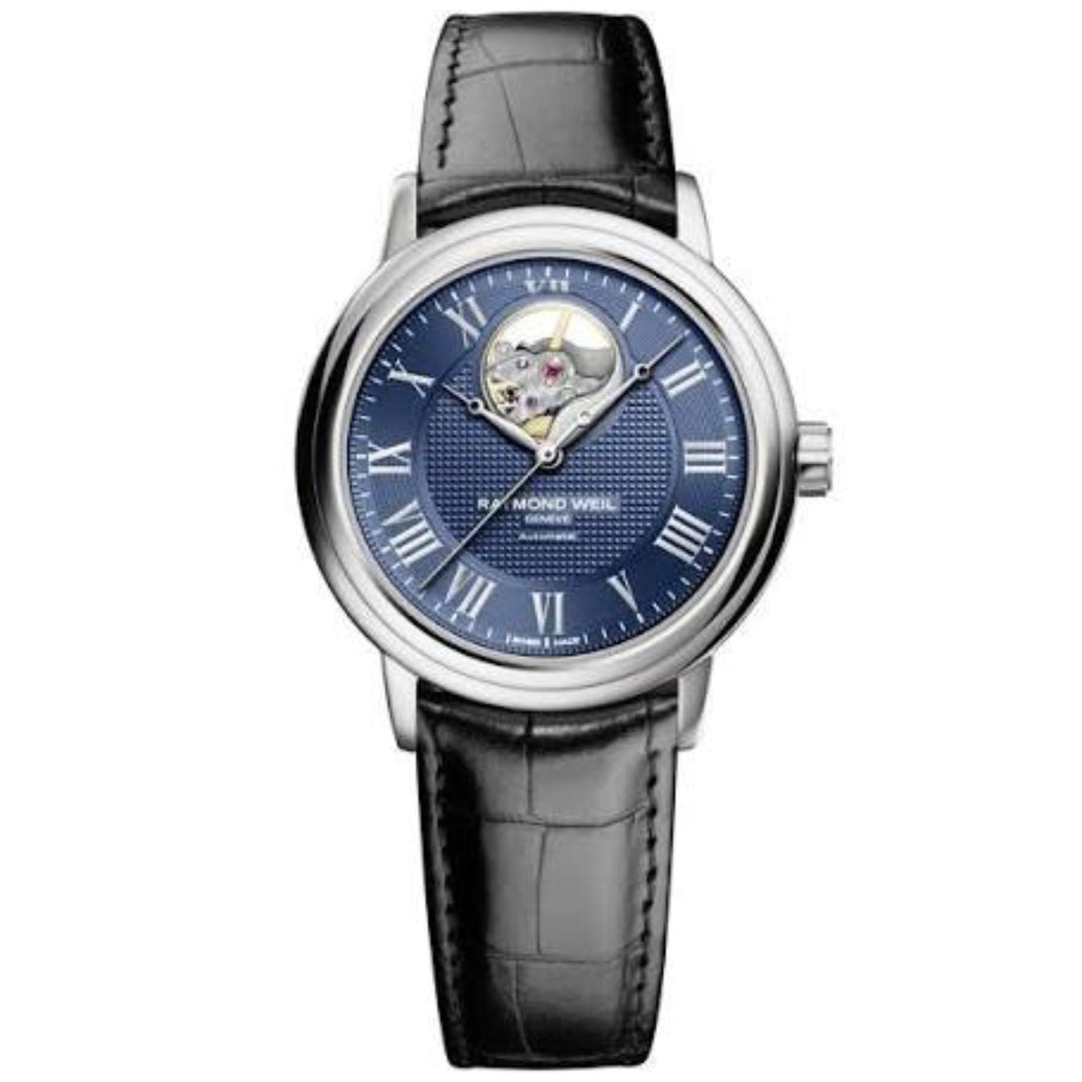 Stainless Steel Automatic Blue Dial Men's Watch