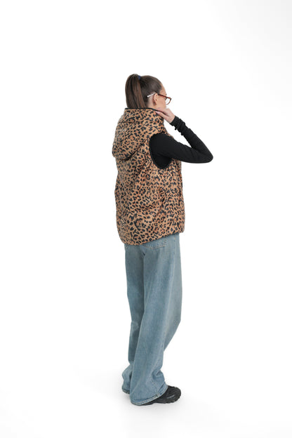 ⇆ Reversible Light Insulated Vest Black | Leo