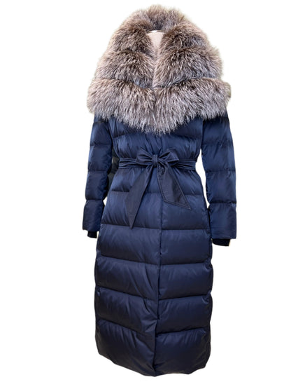 Kaimana Fox Fur Trim Down Coat