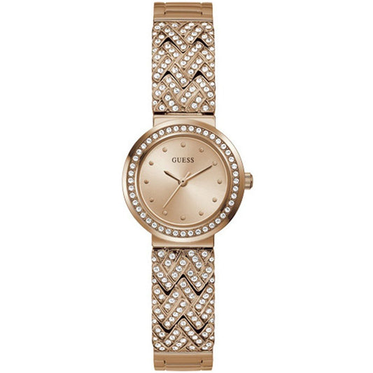Guess Treasure Rose Gold Stainless Steel Watch