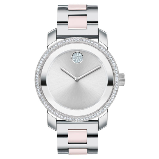 Stainless Steel Silver Dial Bracelet Watch