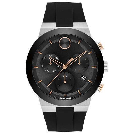 Movado Men's BOLD Fusion Black Dial Quartz Watch