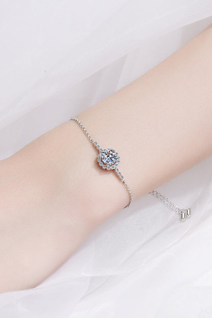 1 Carat Moissanite Chain Bracelet - Undeniably LUXE