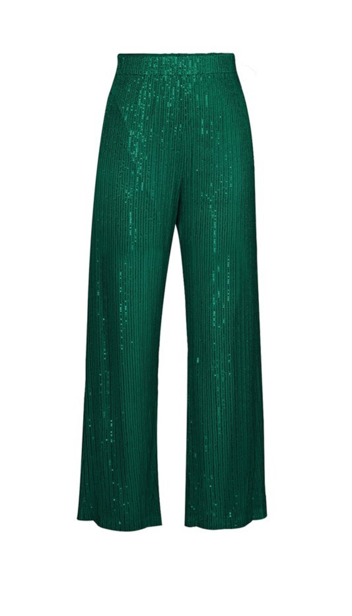 Luxe Sequin Wide Leg Pants - Undeniably LUXE