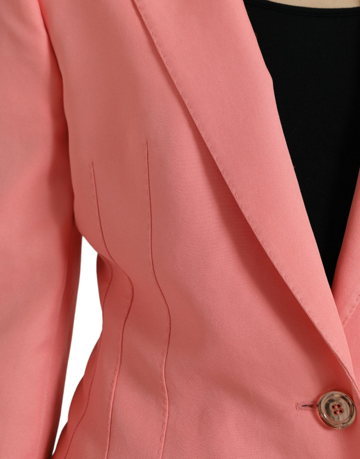 Dolce & Gabbana Pink Single-Breasted Blazer