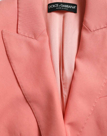 Dolce & Gabbana Pink Single-Breasted Blazer