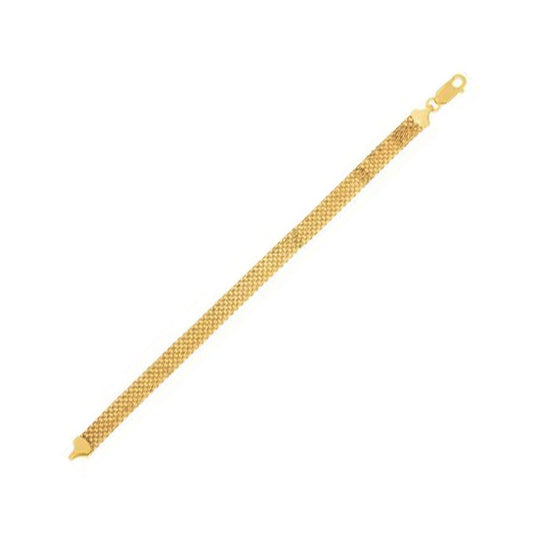 Yellow Gold Bismark Chain Necklace