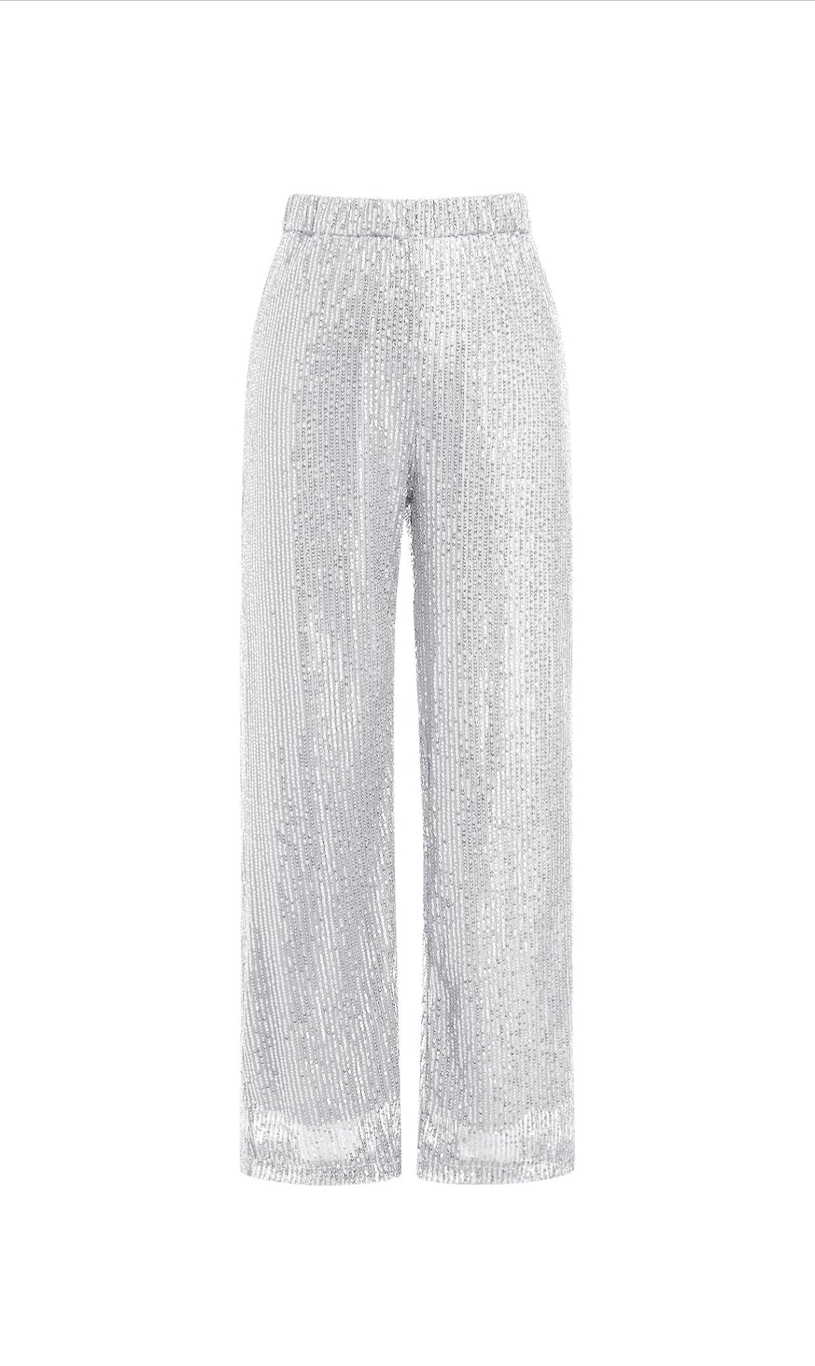 Luxe Sequin Wide Leg Pants - Undeniably LUXE