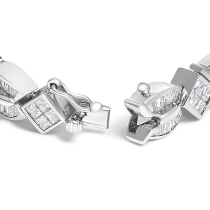 UndeniablyLuxe Fine Jewelry Geometric Twist Diamond Bracelet