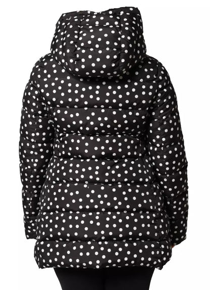 Dolce & Gabbana Black Polyester Hooded Reversible Jacket