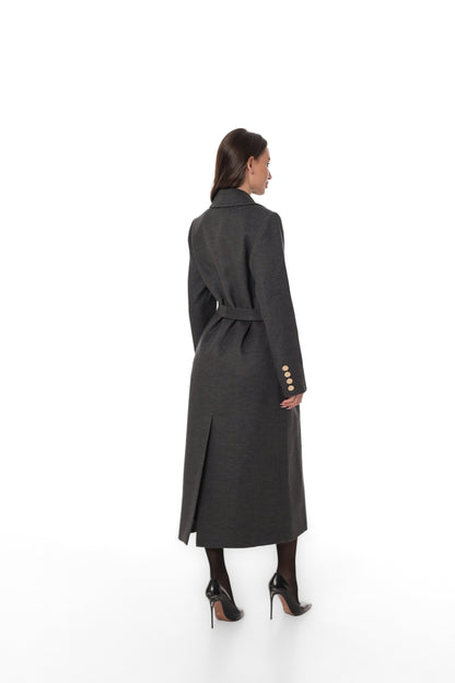 Atlas Tailored Cashmere Wool Coat