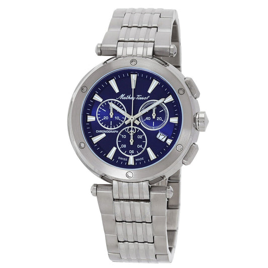 Stainless Steel Chronograph Quartz Watch
