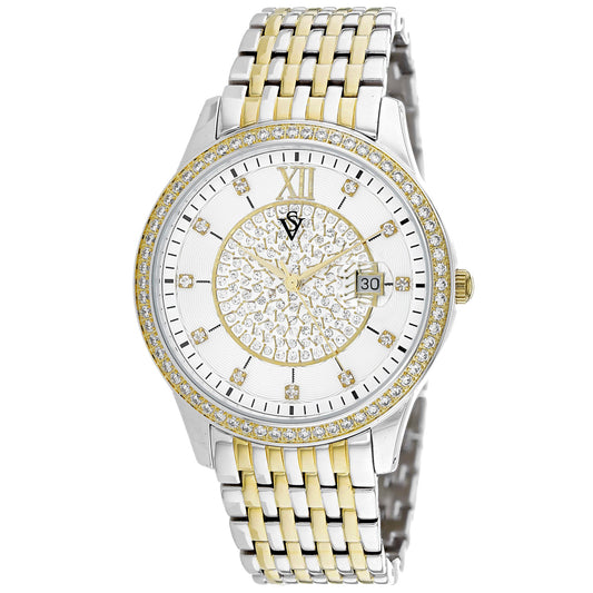 Christian Van Sant Carla Multicolor Stainless Steel Watch