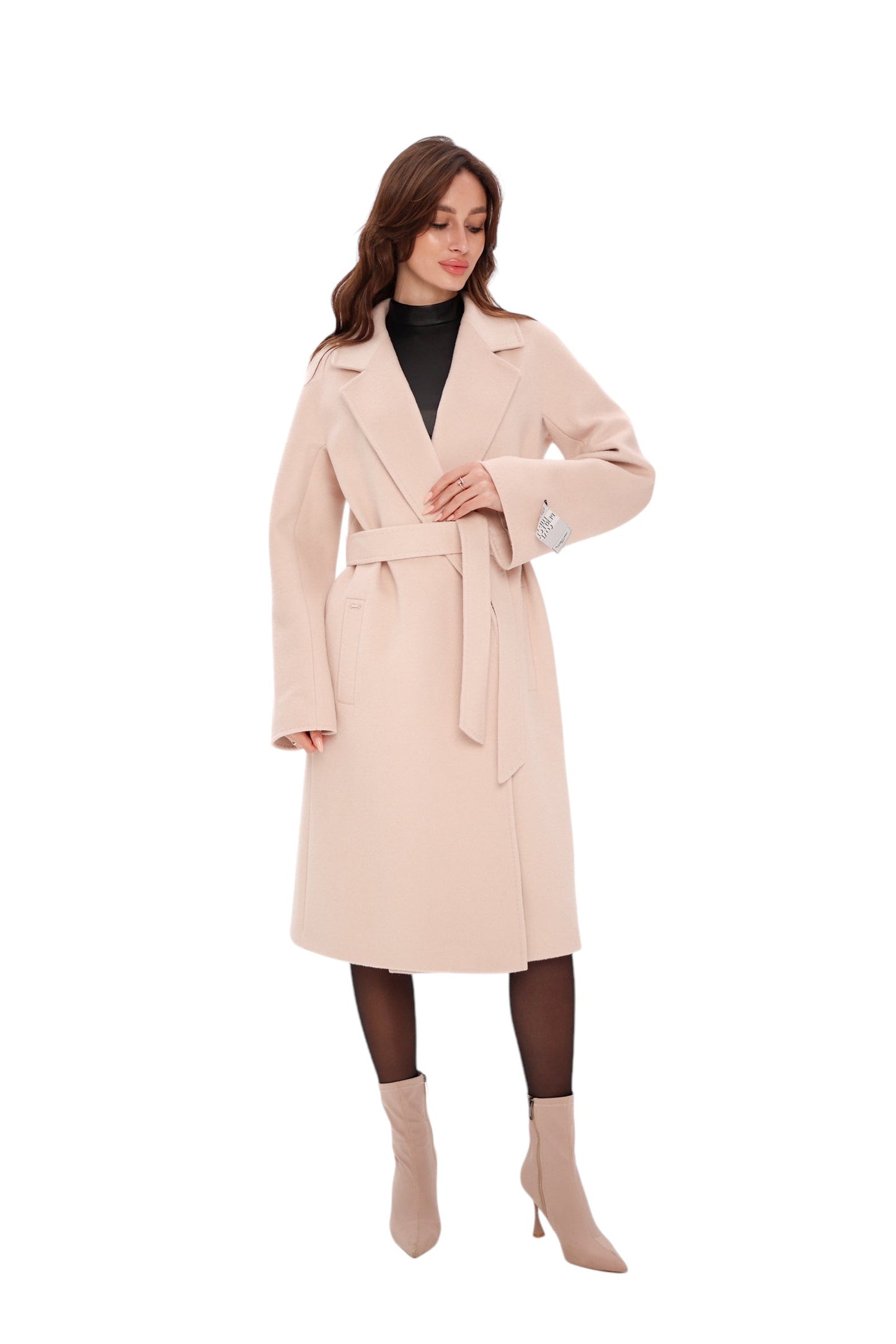 Chester Wool Cashmere Coat Praline Coat