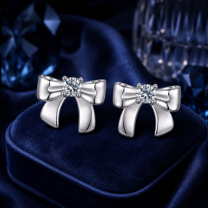Sterling Silver Moissanite Earrings