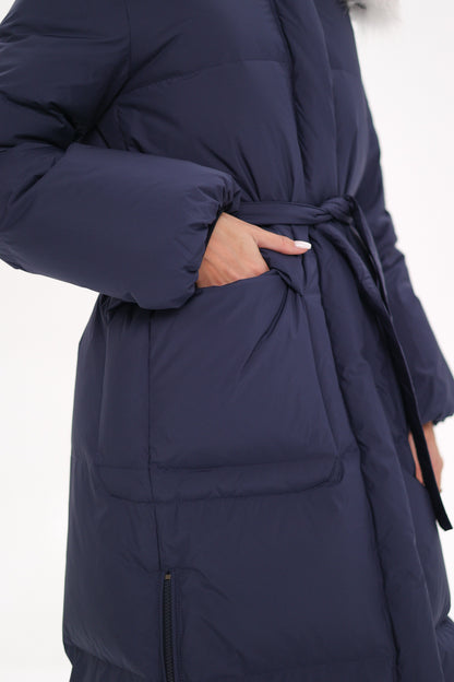 Silver Fox Down Fill Coat