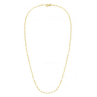 Yellow Gold Chain Necklace