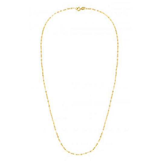 Yellow Gold Chain Necklace