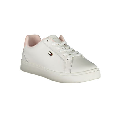 White Leather Women Sneaker