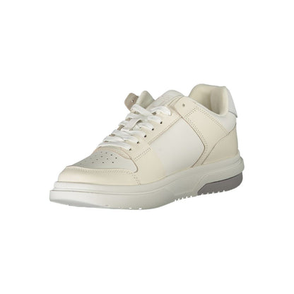 White Leather Women Sneaker