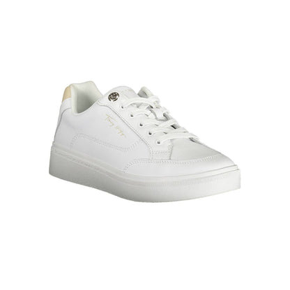 White Leather Women Sneaker