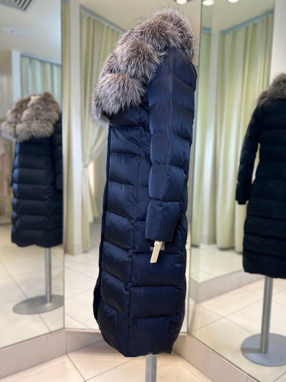 Kaimana Fox Fur Trim Down Coat