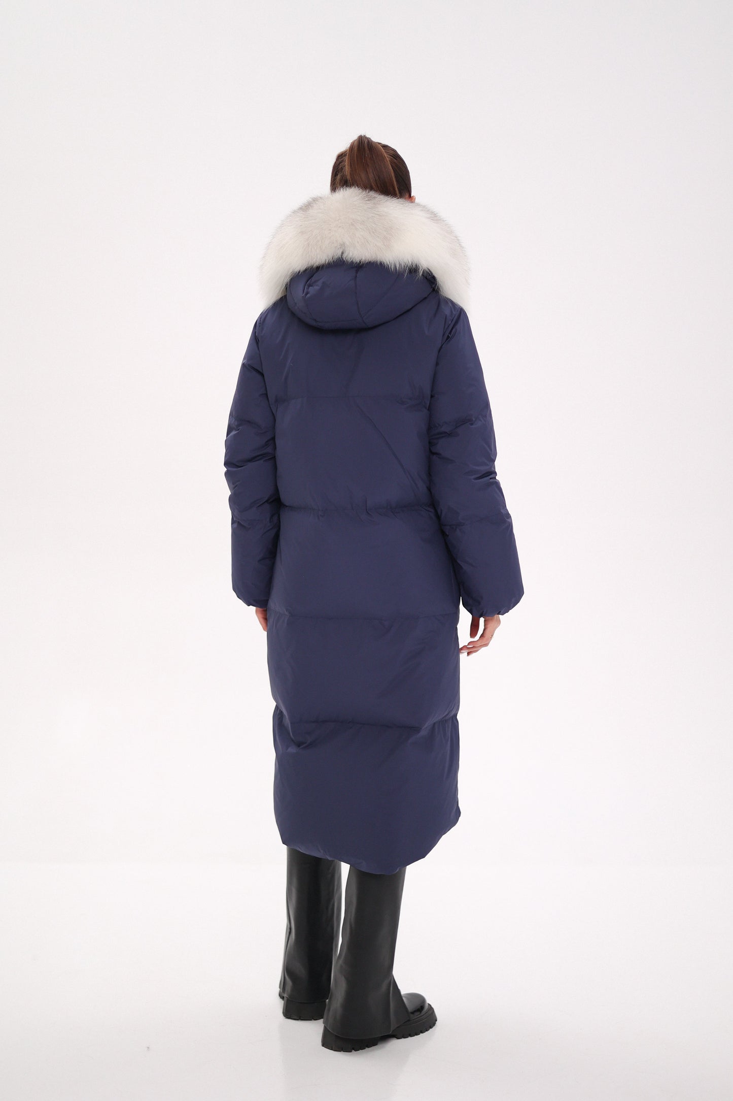 Silver Fox Down Fill Coat