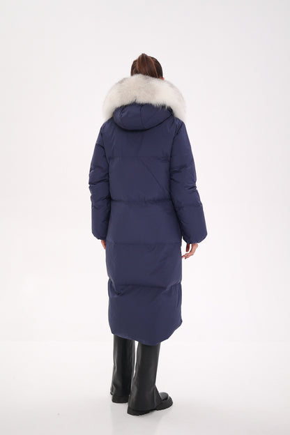 Silver Fox Down Fill Coat