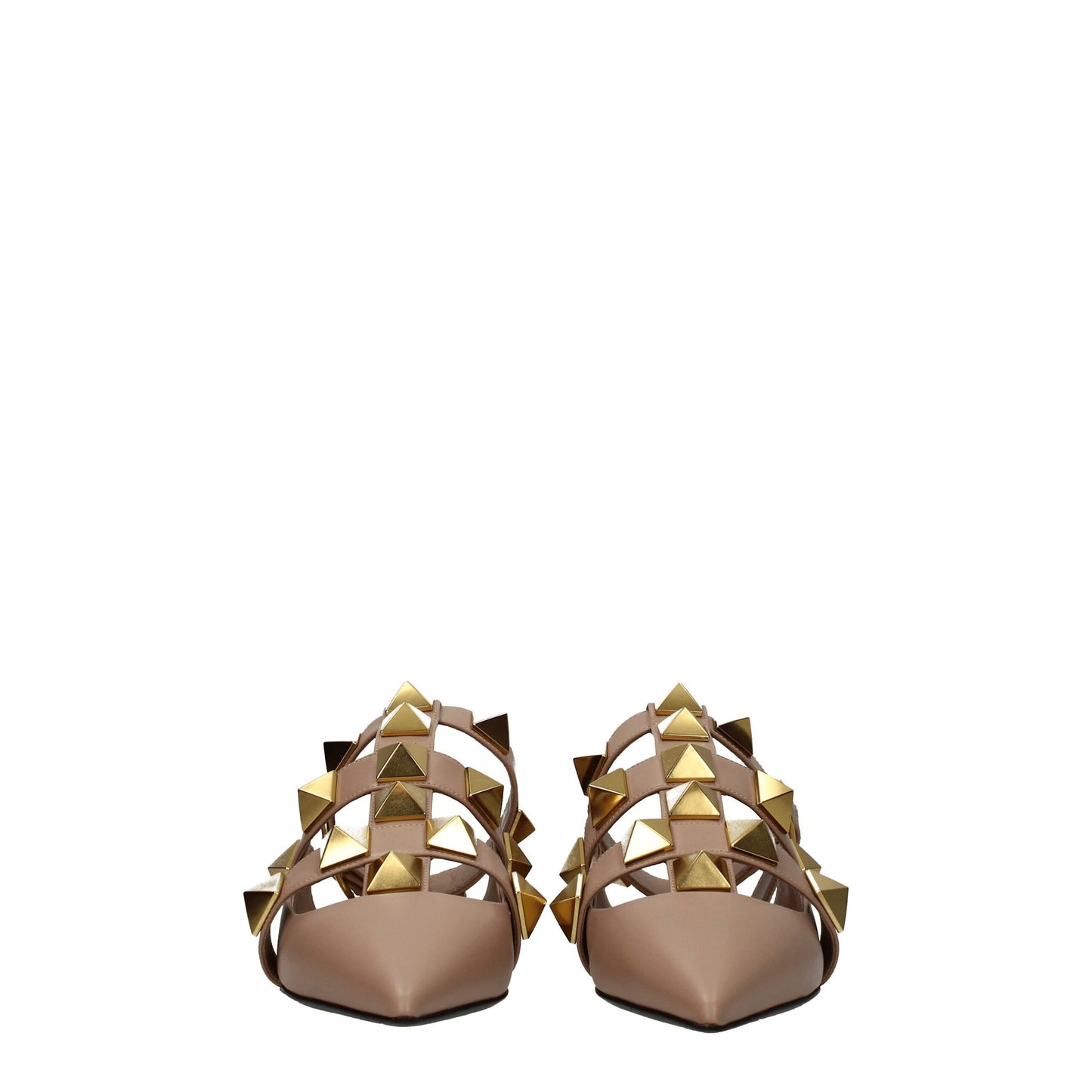 Pink Leather Sandals