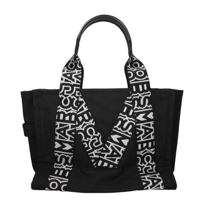 Marc Jacobs The Tote Bag Black Fabric Shoulder Bag