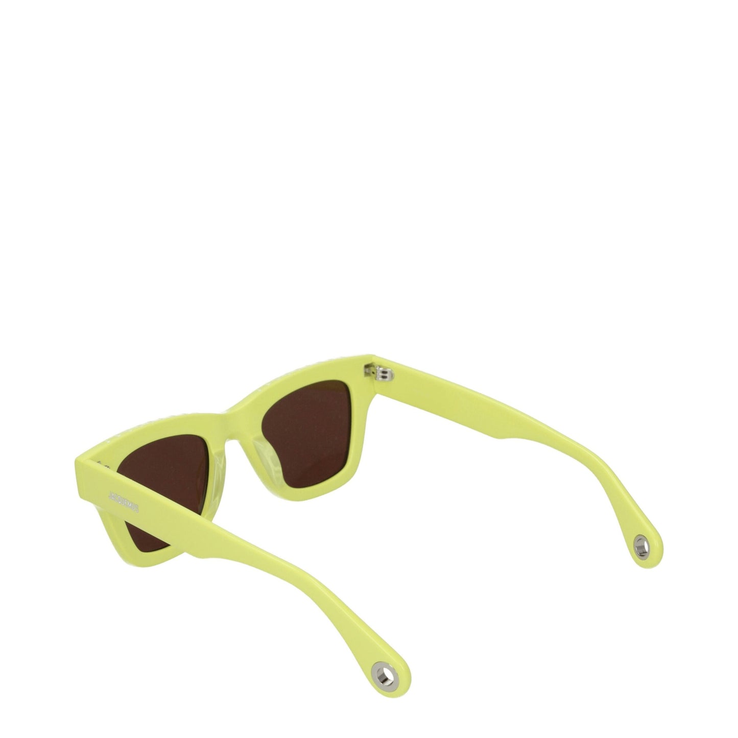 Jacquemus Les Lunettes Baci Yellow Acetate Sunglasses
