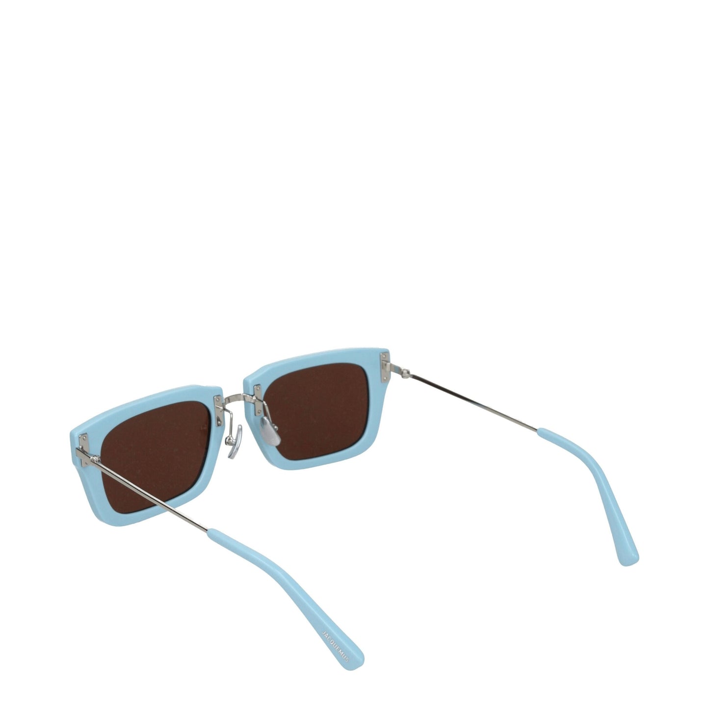Jacquemus Square Light Blue Acetate Sunglasses