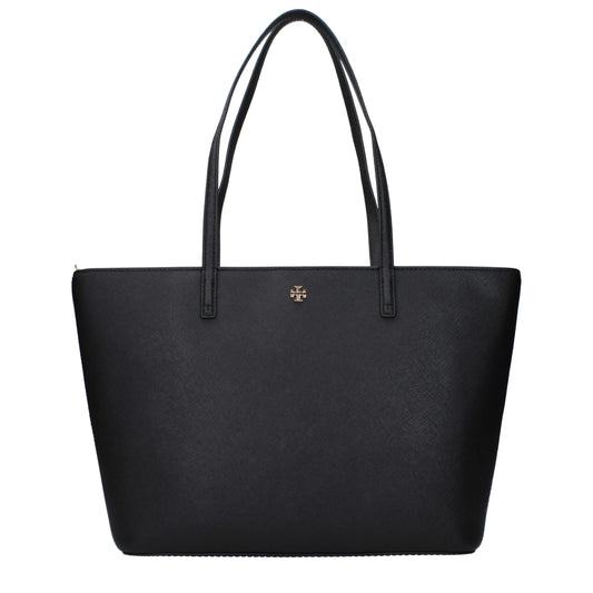 Tory Burch Kira Black Leather Shoulder Bag