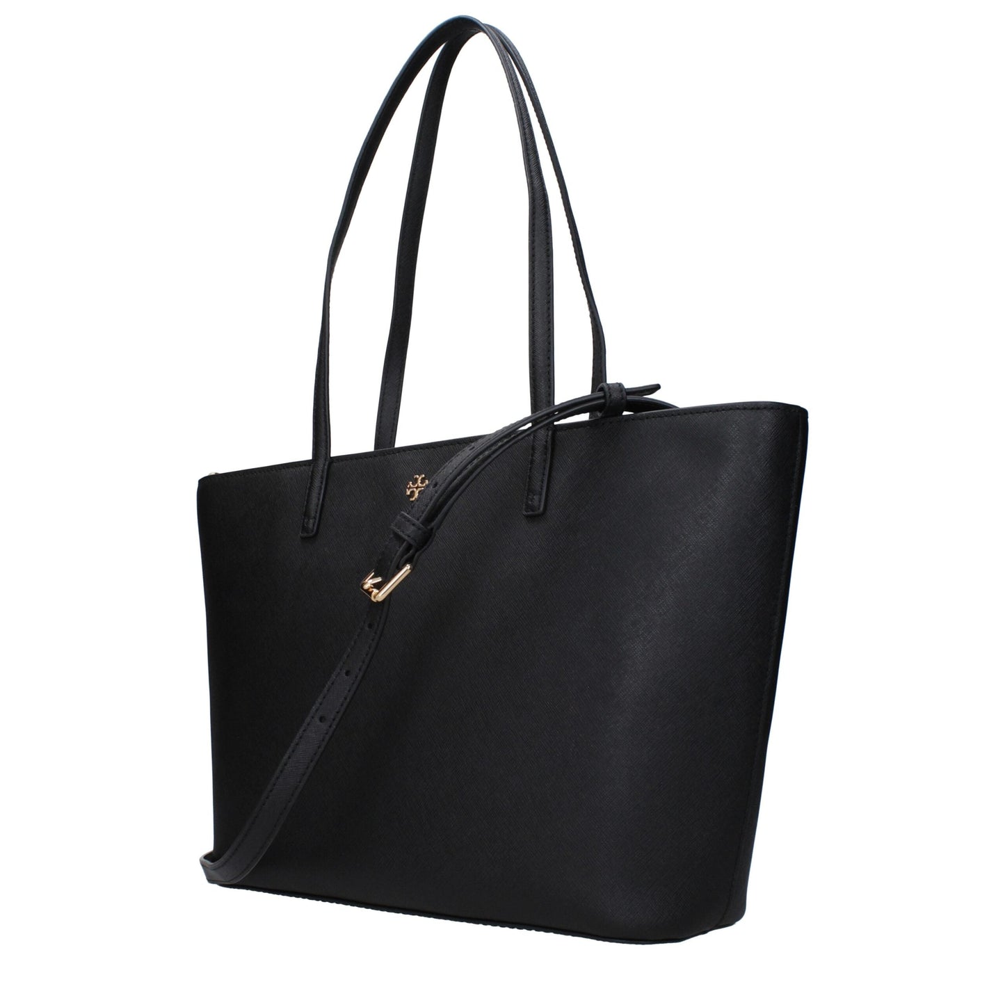Tory Burch Kira Black Leather Shoulder Bag