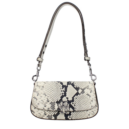 White Leather Shoulder Bag