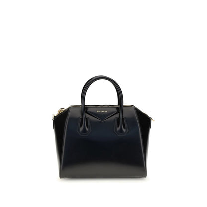 Antigona Small Top Handle Bag in Box Leather