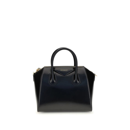 Antigona Small Top Handle Bag in Box Leather