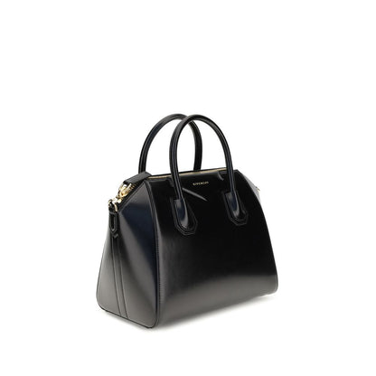 Antigona Small Top Handle Bag in Box Leather