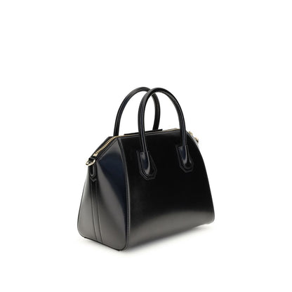 Antigona Small Top Handle Bag in Box Leather