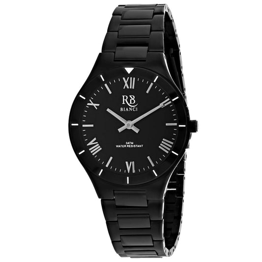 Roberto Bianci Eterno Black Dial Stainless Steel Watch