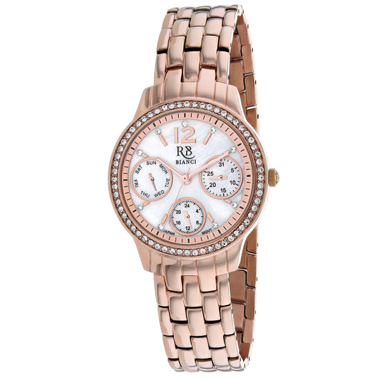 Roberto Bianci Valentini Rose Gold Stainless Steel Watch