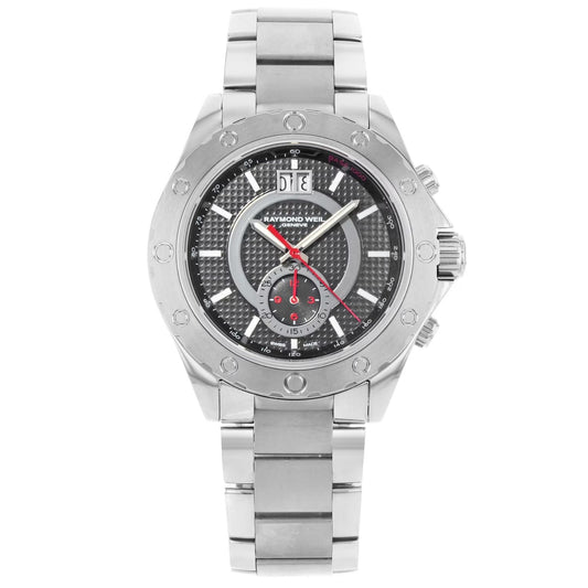 Raymond Weil RW Sport 44mm Quartz Watch, Black Dial