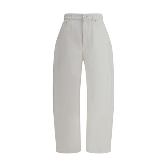 White Cotton Jeans Denim