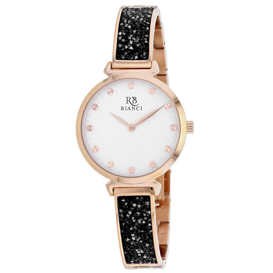 Roberto Bianci Brillare Rose Gold Stainless Steel Watch