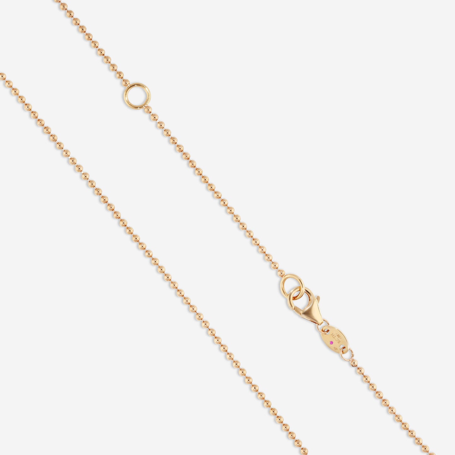 Roberto Coin Mosaic 18K Rose Gold Diamond Pendant Necklace 8883551AX17X