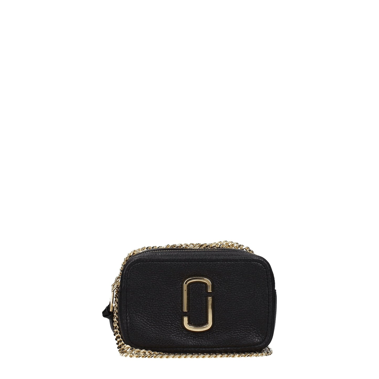 Marc Jacobs The J Marc Mini Black Leather Crossbody Bag