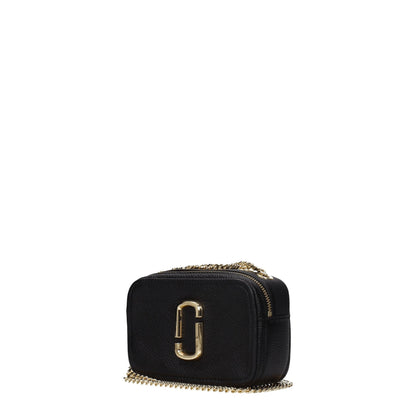 Marc Jacobs The J Marc Mini Black Leather Crossbody Bag