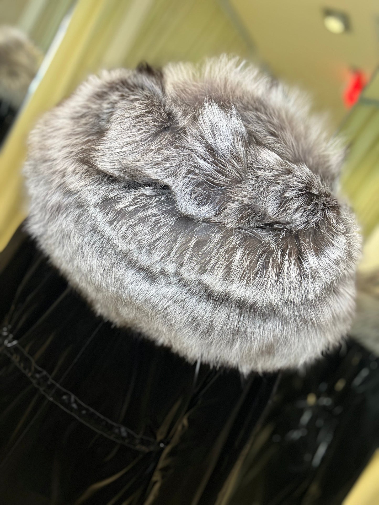 Silver Fox Fully Lined Hood Rabbit Insulated Parka