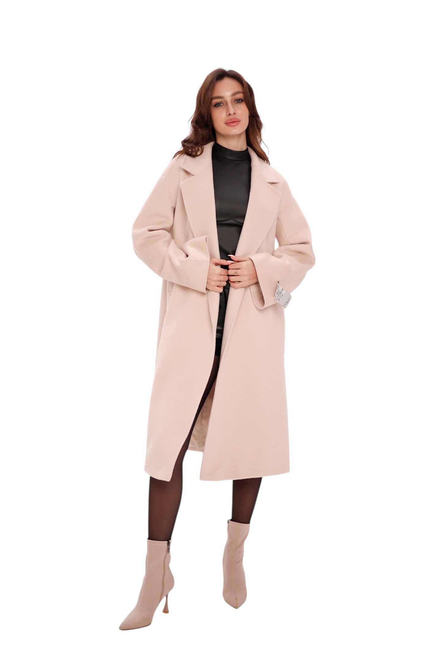 Chester Wool Cashmere Coat Praline Coat